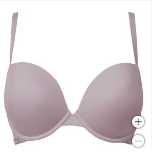 Calvin Klein Luxe Bra - Multiple Sizes Available - Light Pink : nude